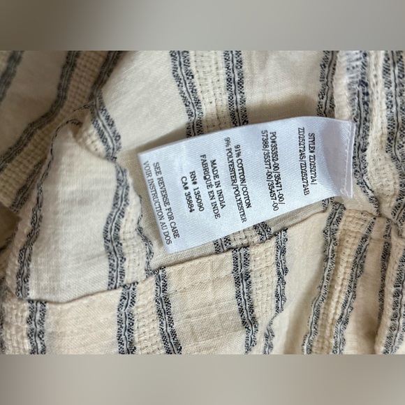 NWT Z Supply Women’s Minna Mini Dress Sea Salt Stripe Size Small - Picture 7 of 8